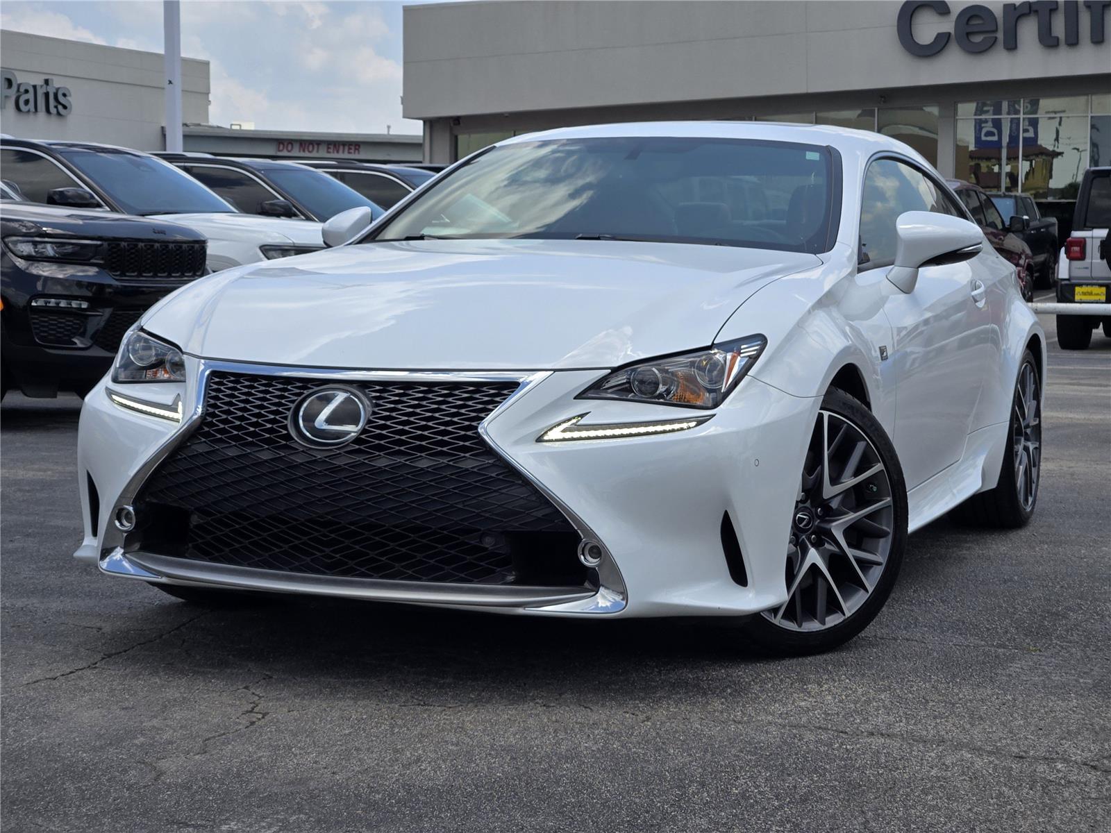 Ultra White 2016 Lexus RC Coupe Rear-Wheel Drive Automatic