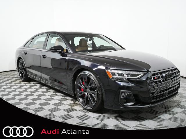 Sebring Black Crystal Effect 2026 Audi S8 Sedan All-Wheel Drive Automatic