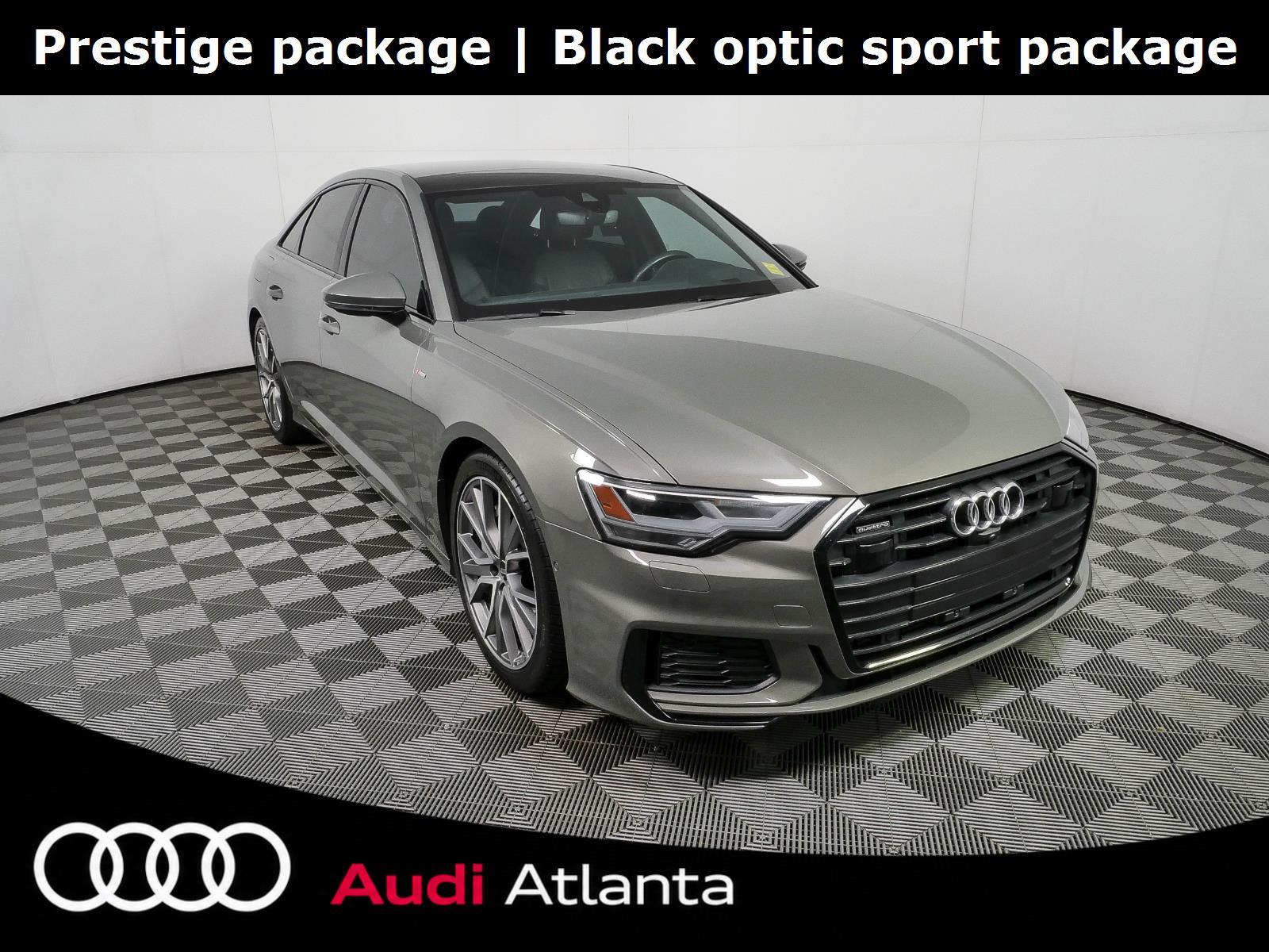 Chronos Gray Metallic 2023 Audi A6 Sedan All-Wheel Drive Automatic