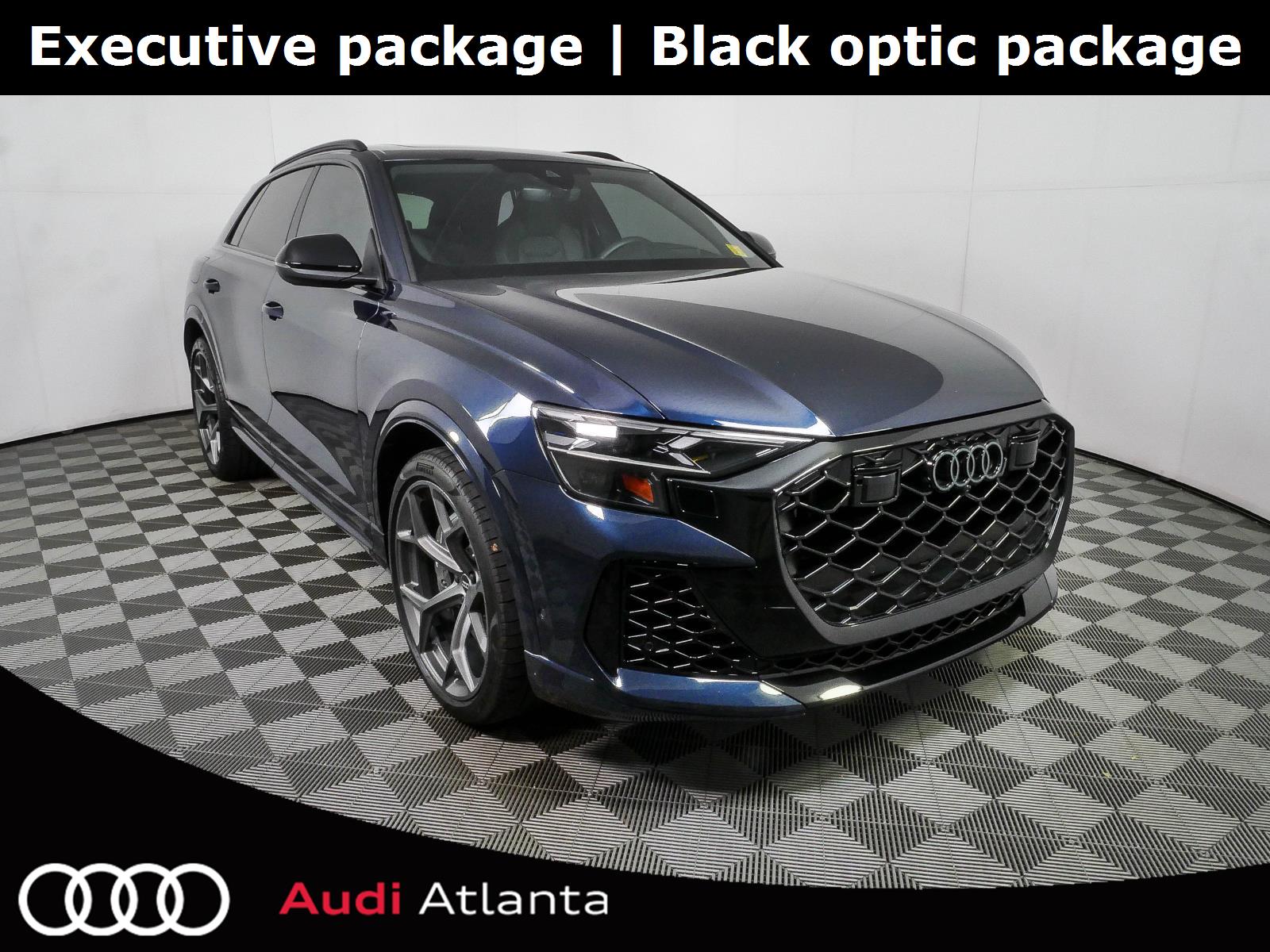 Waitomo Blue Metallic 2025 Audi RS Q8 SUV / Crossover  Automatic