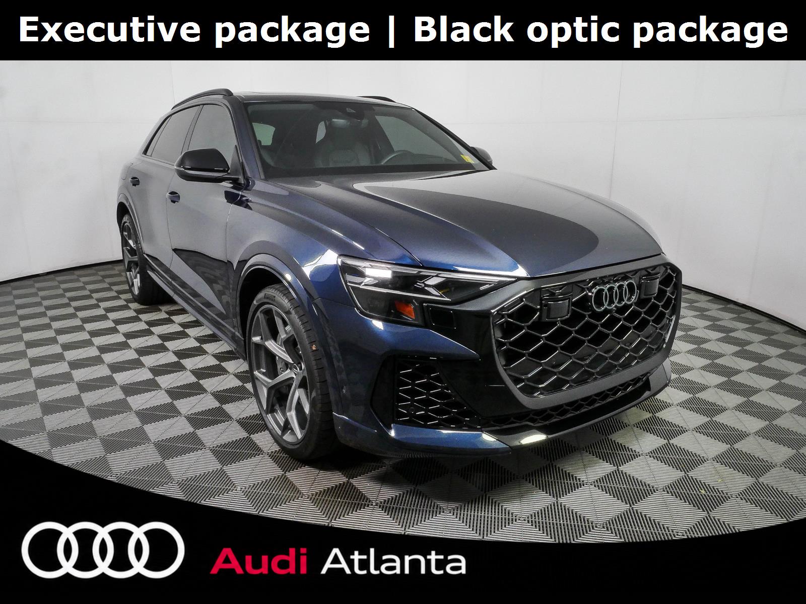 Waitomo Blue Metallic 2025 Audi RS Q8 SUV / Crossover Automatic