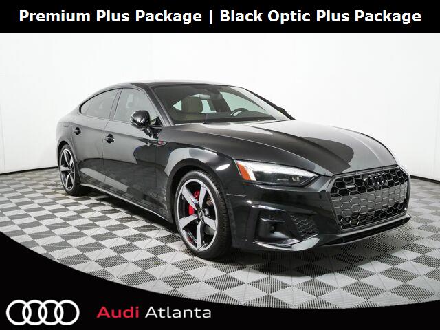 Mythos Black Metallic 2023 Audi A5 Sportback Sedan All-Wheel Drive Automatic