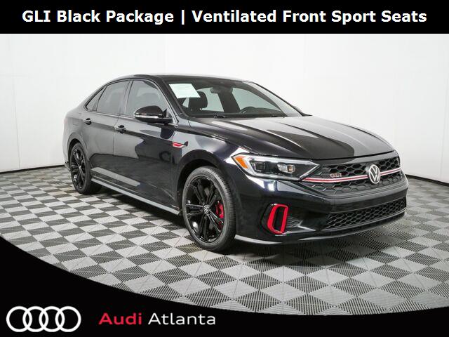 Deep Black Pearl 2022 Volkswagen Jetta GLI Sedan Front-Wheel Drive Automatic