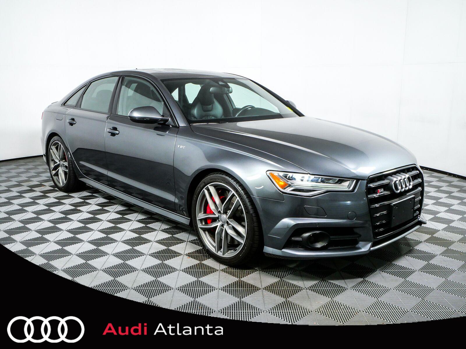 Daytona Gray Pearl Effect 2018 Audi S6 Sedan All-Wheel Drive Automatic