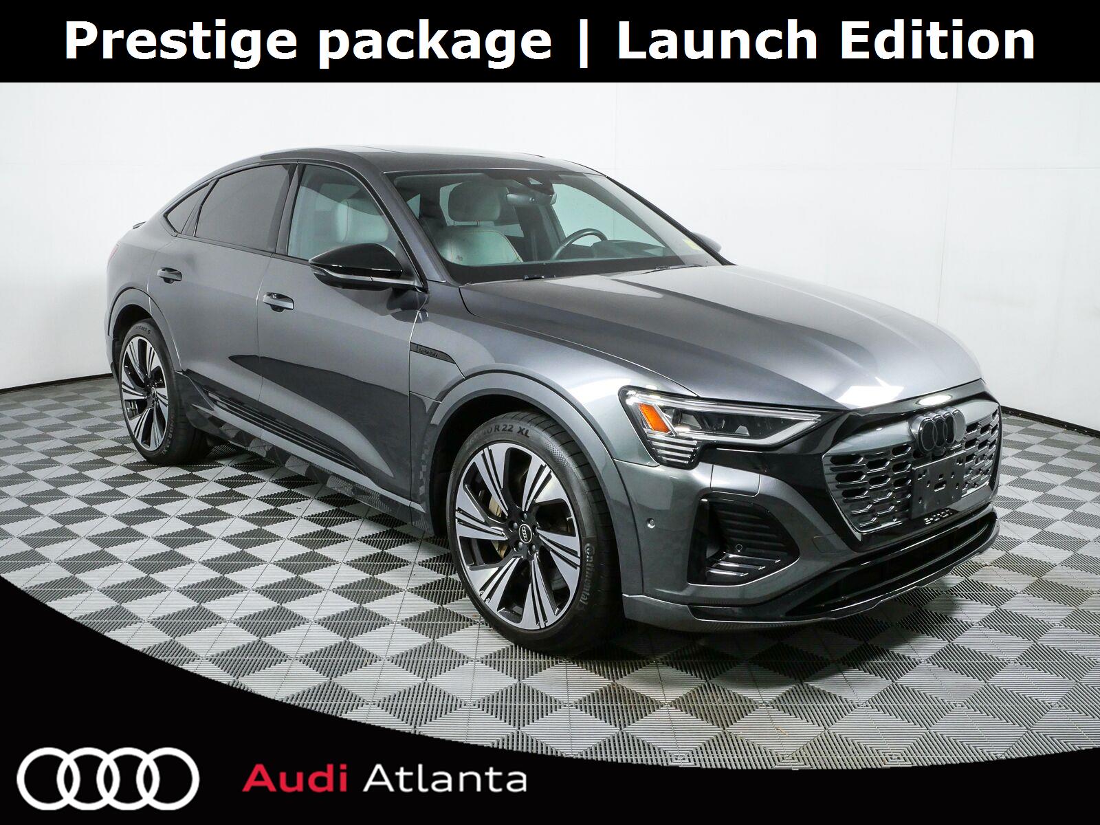 Daytona Gray Pearl Effect 2024 Audi Q8 e-tron Sportback Sedan All-Wheel Drive Automatic