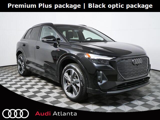 Mythos Black Metallic 2024 Audi Q4 e-tron SUV / Crossover All-Wheel Drive Automatic