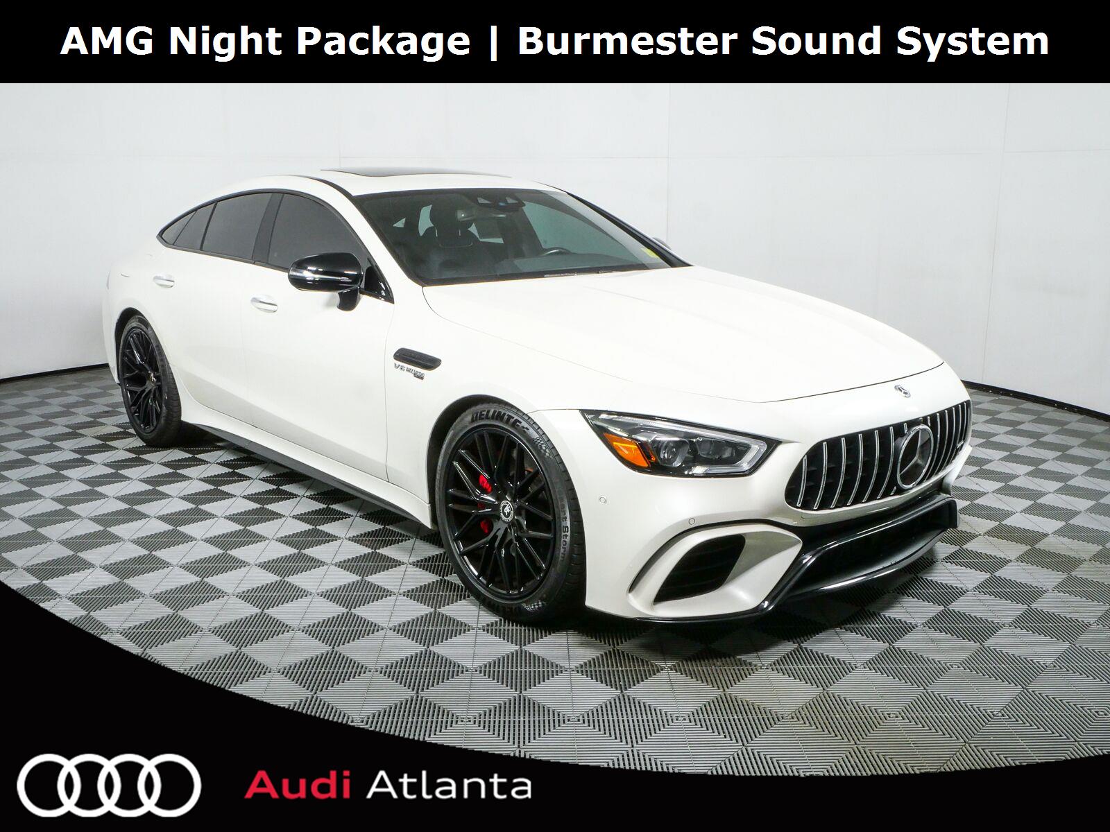 designo Diamond White Metallic 2019 Mercedes-Benz AMG GT Coupe All-Wheel Drive Automatic