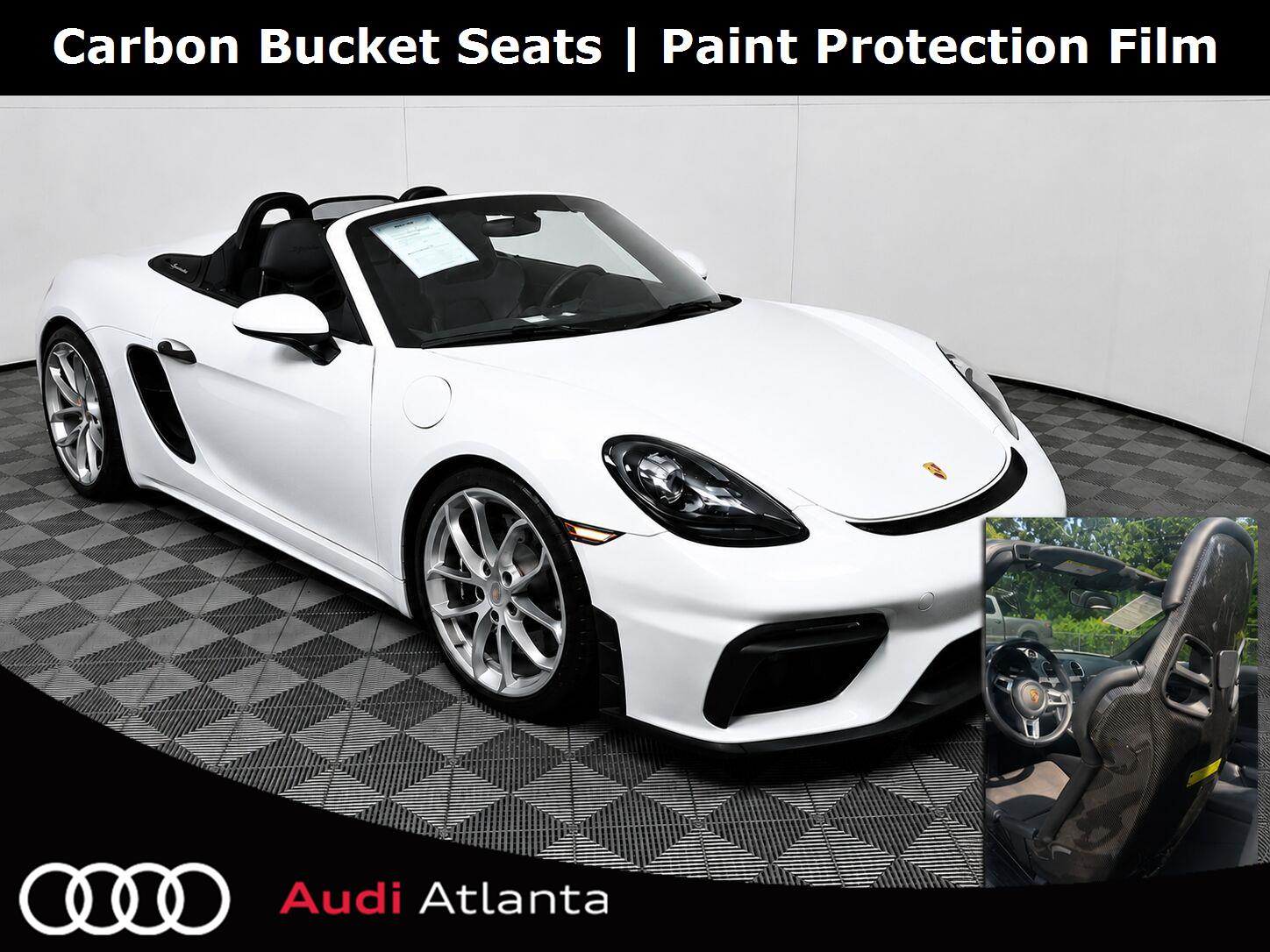 2021 Porsche 718 Boxster Spyder RWD