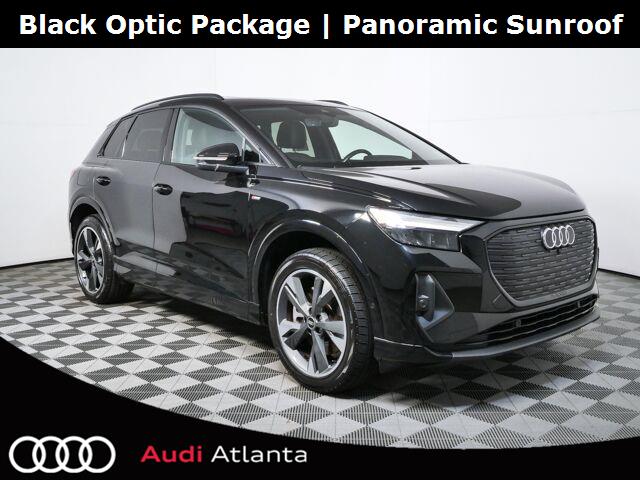 Mythos Black Metallic 2023 Audi Q4 e-tron SUV / Crossover All-Wheel Drive Automatic