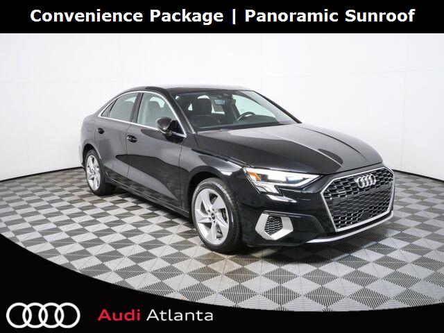 Brilliant Black 2024 Audi A3 Sedan All-Wheel Drive Automatic
