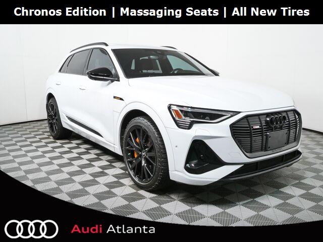Glacier White Metallic 2023 Audi e-tron SUV / Crossover All-Wheel Drive Automatic