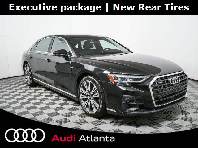 Mythos Black Metallic 2023 Audi A8 Sedan All-Wheel Drive Automatic