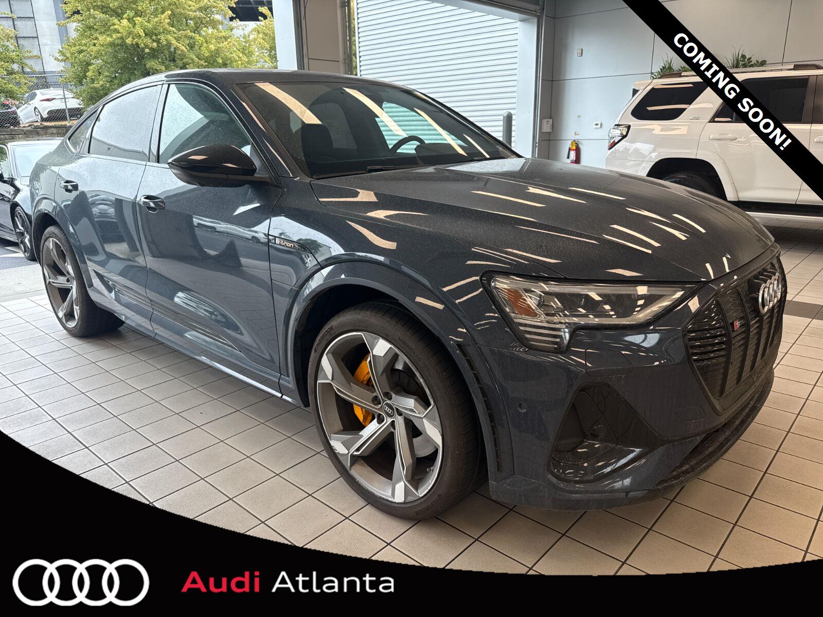 Plasma Blue Metallic 2023 Audi e-tron S Sedan All-Wheel Drive Automatic