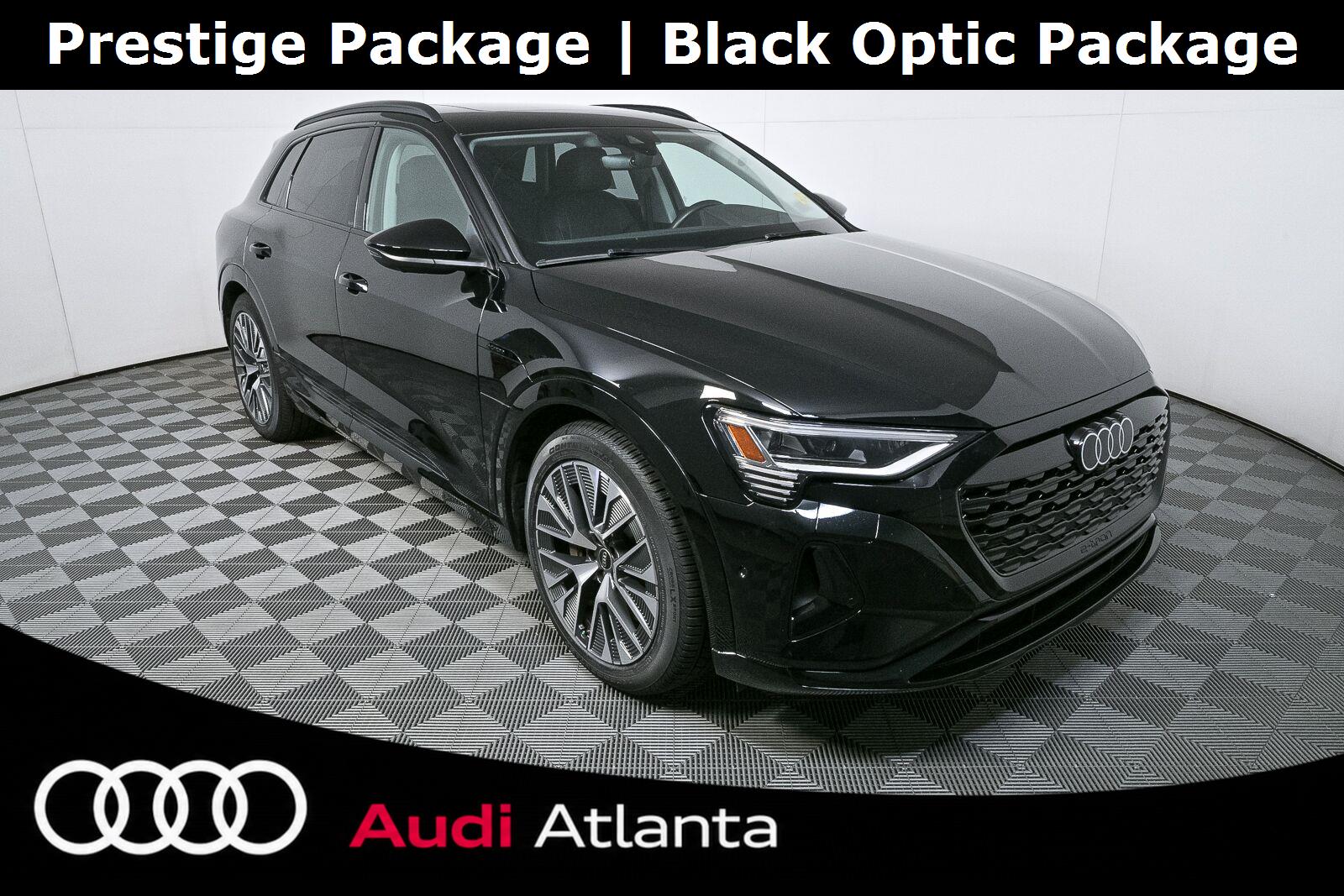 Mythos Black Metallic 2024 Audi Q8 e-tron SUV / Crossover All-Wheel Drive Automatic