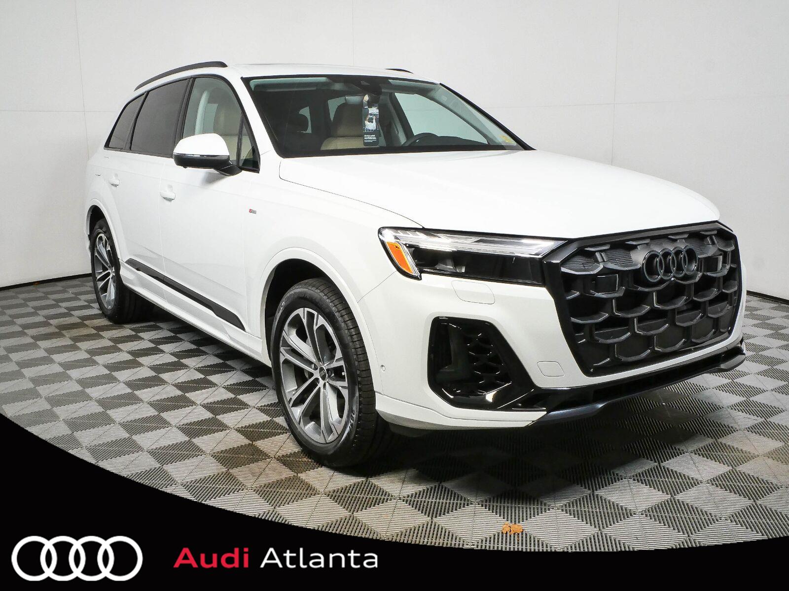 Carrara White 2026 Audi Q7 SUV / Crossover All-Wheel Drive Automatic