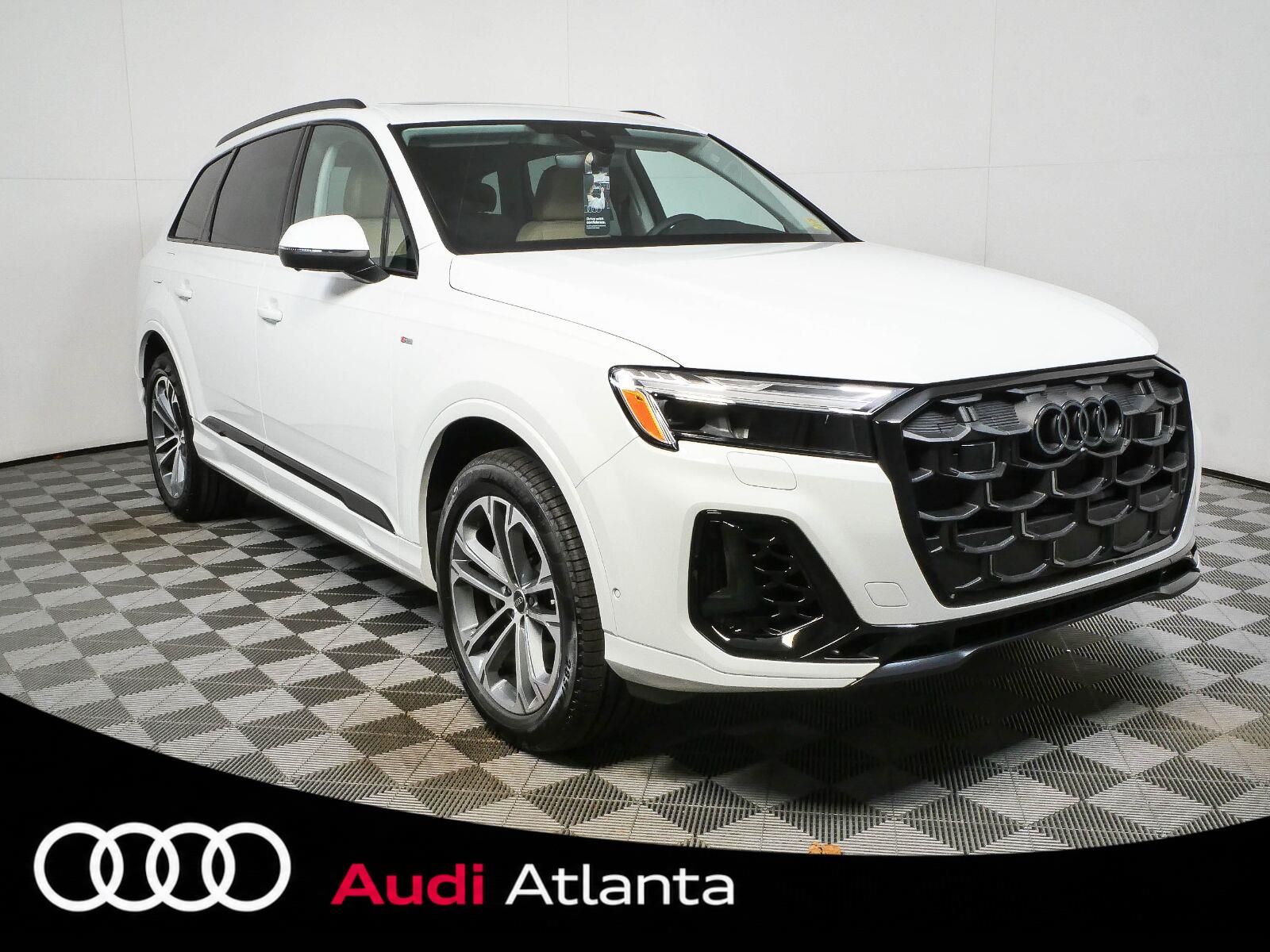 Carrara White 2026 Audi Q7 SUV / Crossover All-Wheel Drive Automatic
