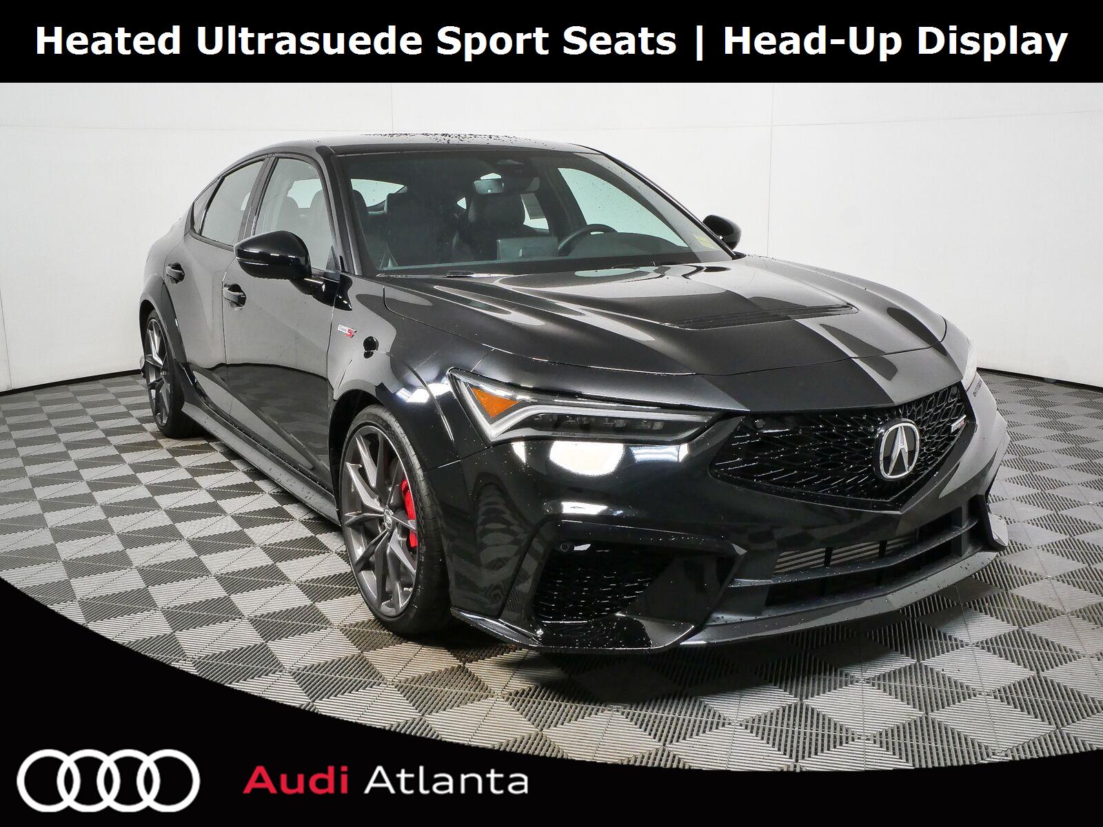 Majestic Black Pearl 2025 Acura Integra Sedan Front-Wheel Drive 6-Speed Manual