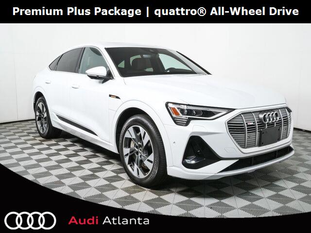 Glacier White Metallic 2021 Audi e-tron SUV / Crossover All-Wheel Drive Automatic