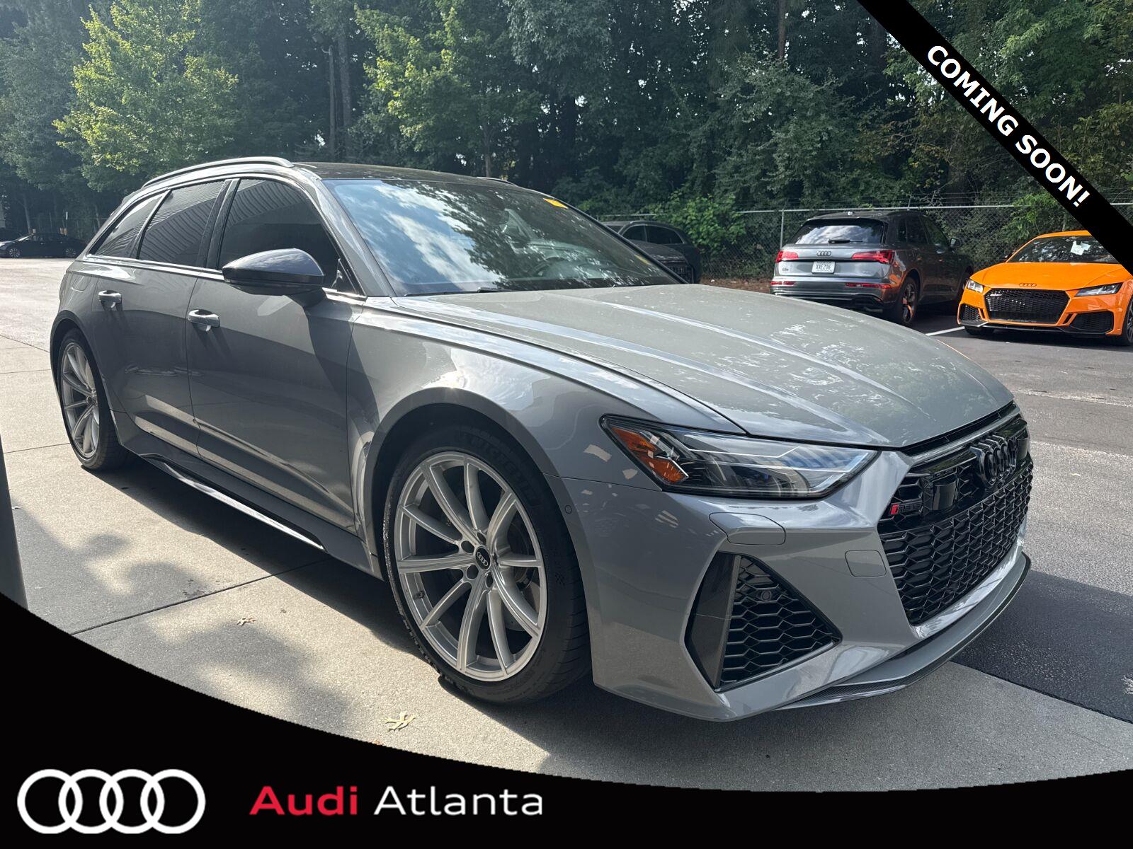 Nardo Gray 2023 Audi RS 6 Avant Wagon All-Wheel Drive Automatic