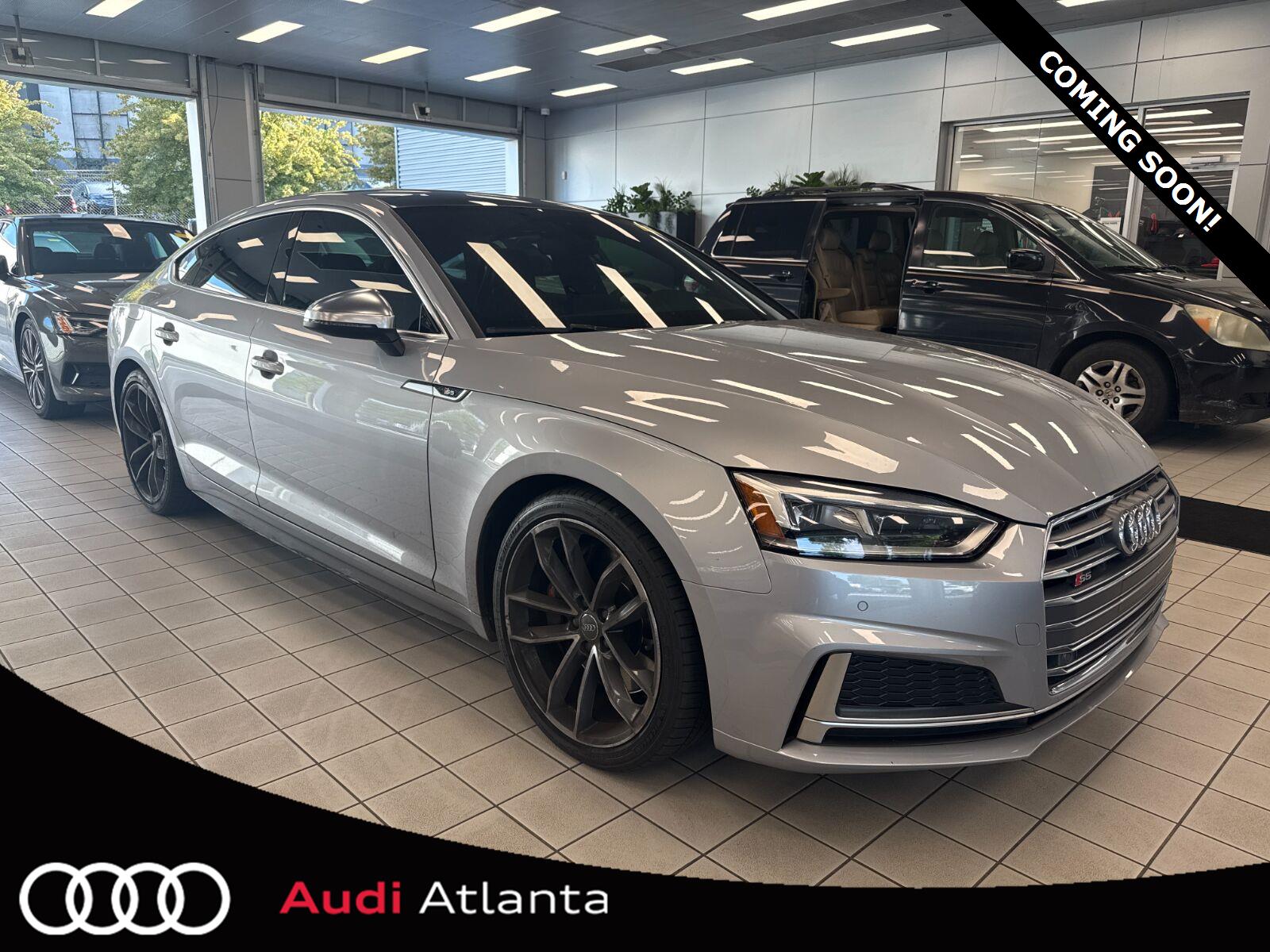 Florett Silver Metallic 2018 Audi S5 Sportback Sedan All-Wheel Drive Automatic