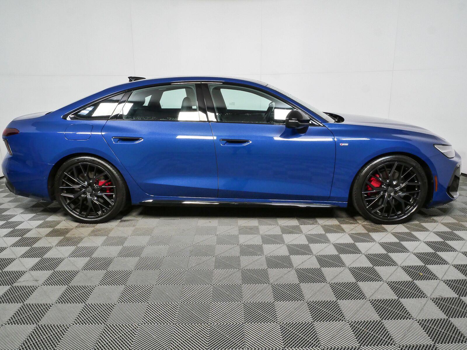 Blue 2026 Audi A6 Sedan All-Wheel Drive 7-Speed Automatic