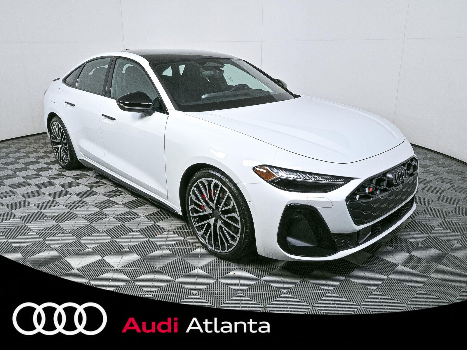 Glacier White Metallic 2026 Audi S5 Sedan All-Wheel Drive Automatic