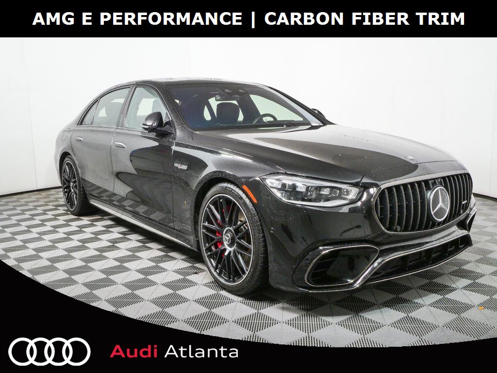 Obsidian Black Metallic 2025 Mercedes-Benz S-Class Sedan All-Wheel Drive Automatic