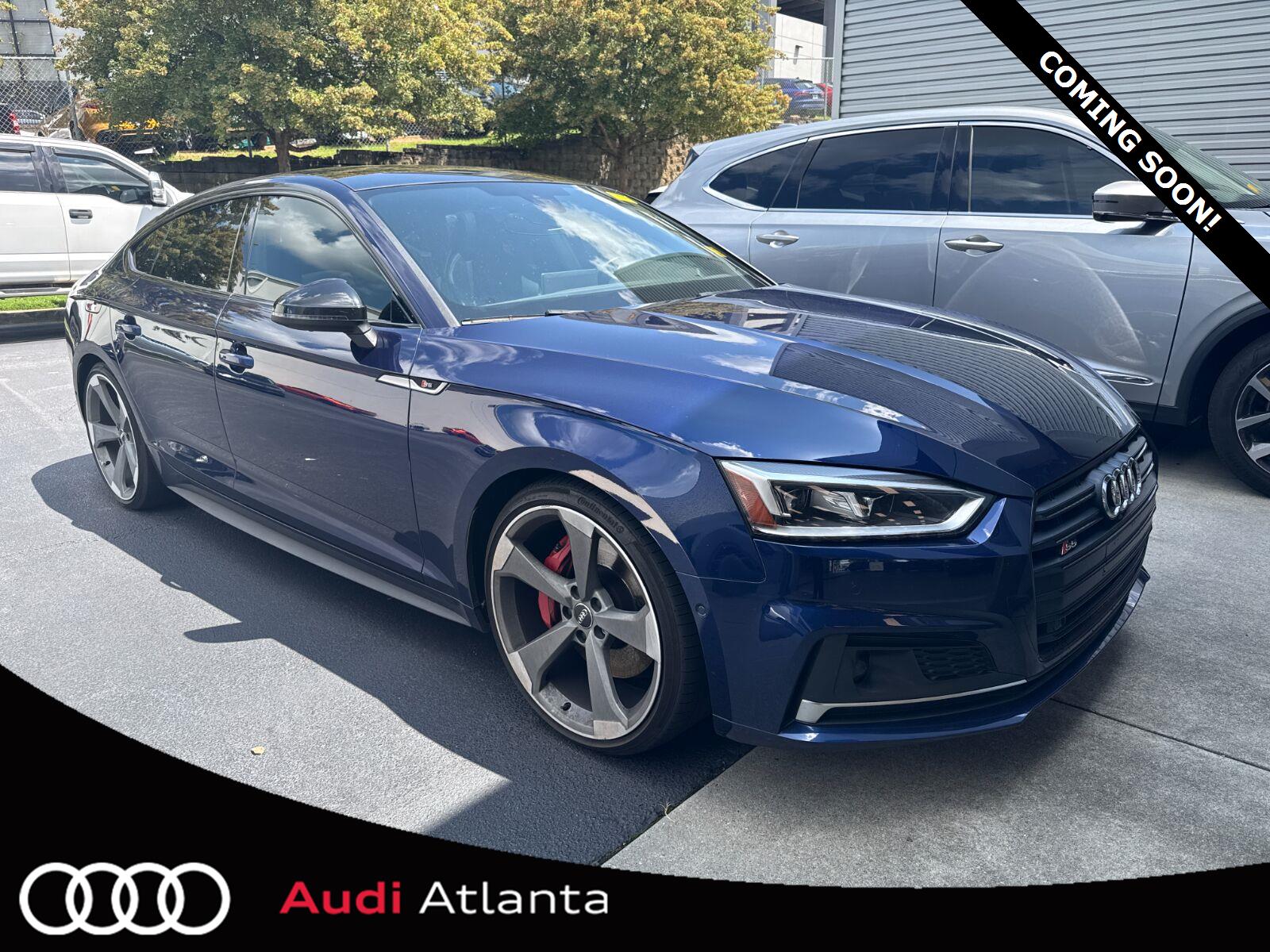 Navarra Blue Metallic 2019 Audi S5 Sportback Sedan All-Wheel Drive Automatic