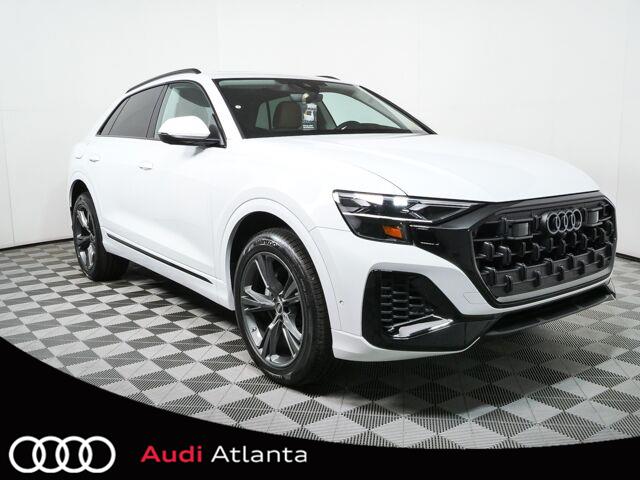 Glacier White Metallic 2026 Audi Q8 SUV / Crossover All-Wheel Drive Automatic