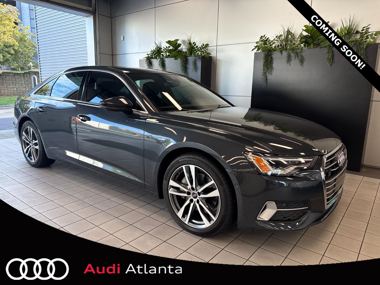 Manhattan Gray Metallic 2023 Audi A6 Sedan All-Wheel Drive Automatic