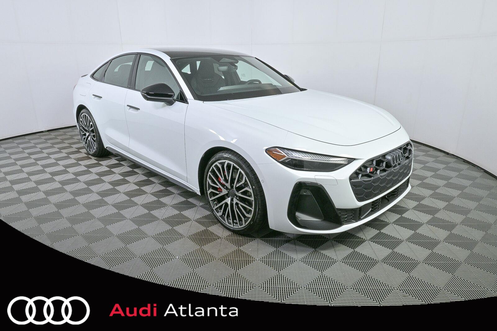 Glacier White Metallic 2026 Audi S5 Sedan All-Wheel Drive Automatic