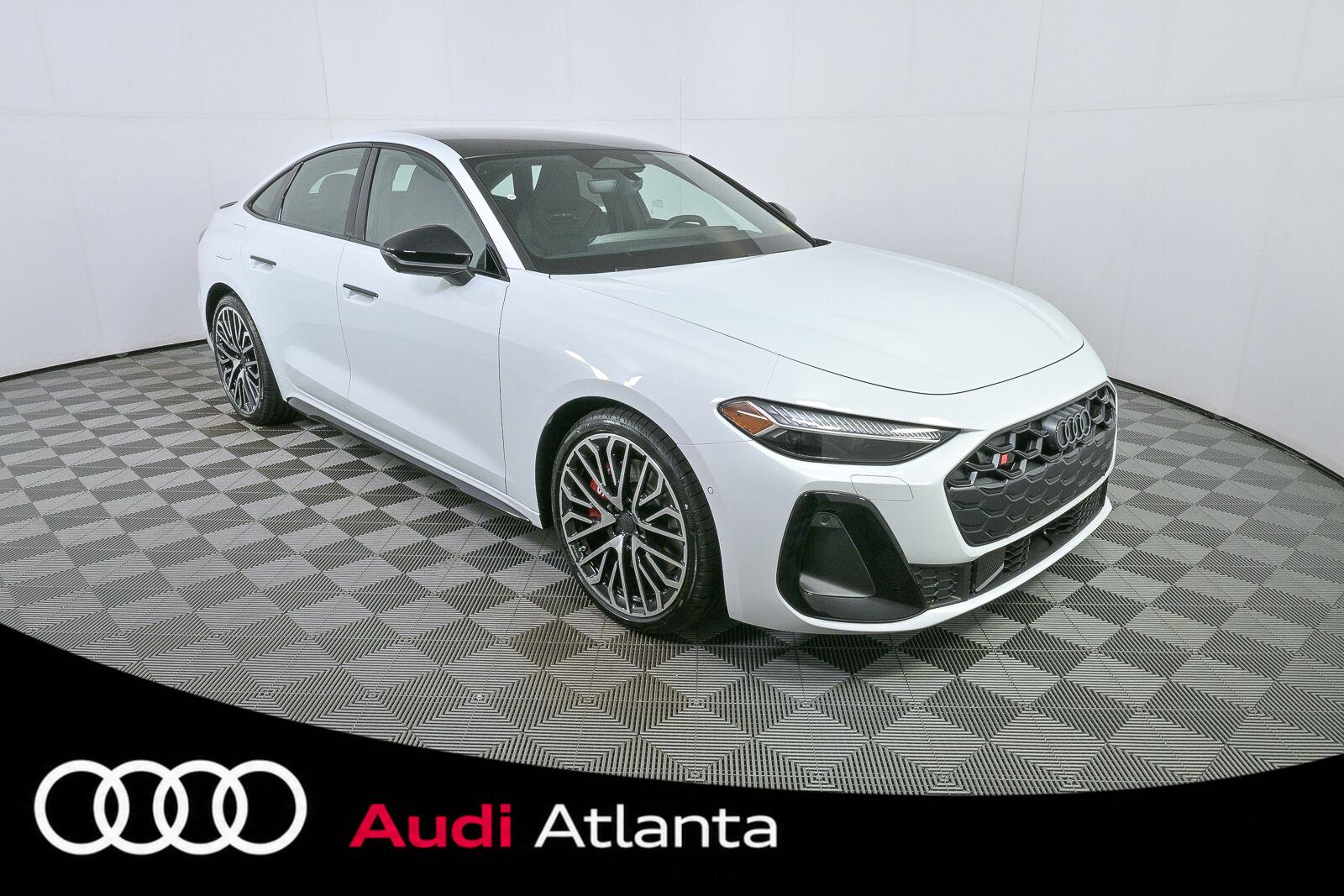 Glacier White Metallic 2026 Audi S5 Sedan All-Wheel Drive Automatic