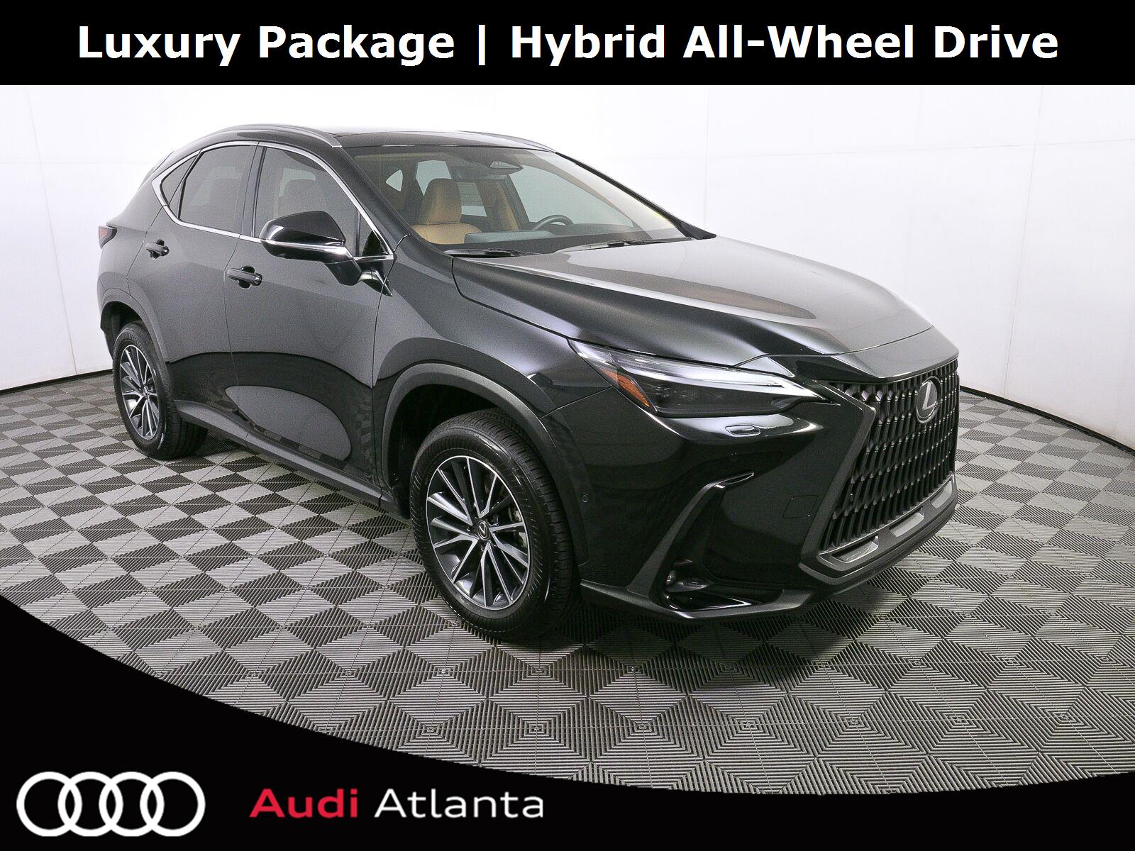Black (Caviar) 2025 Lexus NX Hybrid SUV / Crossover All-Wheel Drive Continuously Variable Transmission