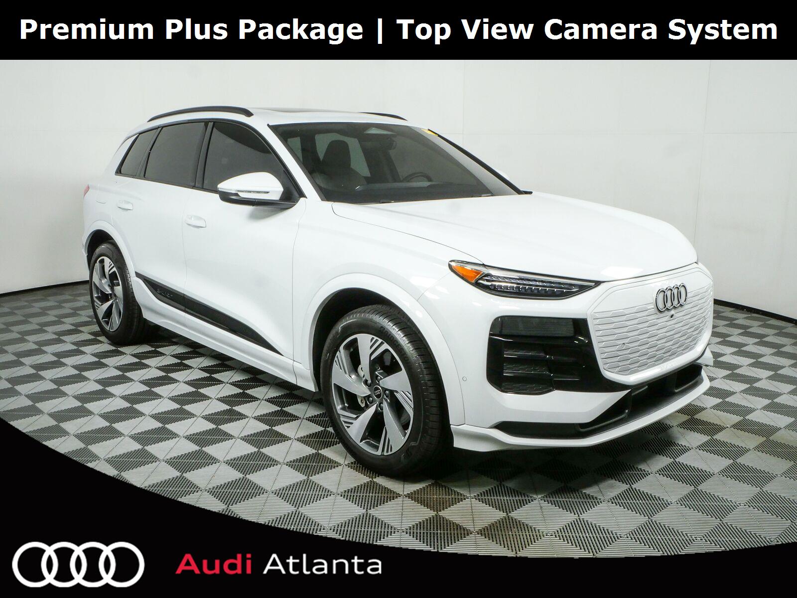 Glacier White Metallic 2025 Audi Q6 e-tron SUV / Crossover All-Wheel Drive Automatic