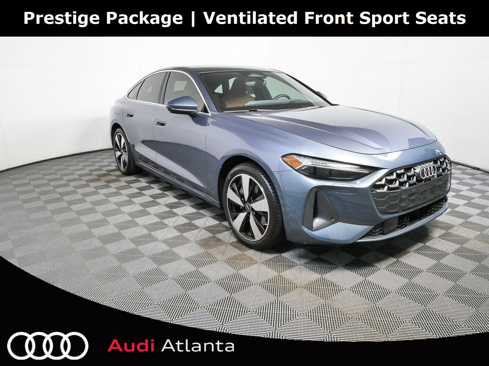 Horizon Blue Metallic 2025 Audi A5 Sedan All-Wheel Drive Automatic