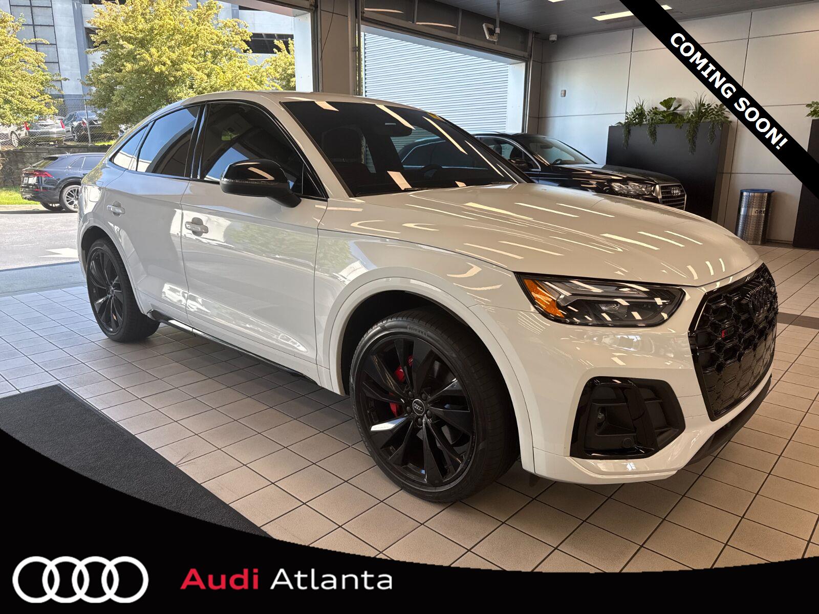 Glacier White Metallic 2024 Audi SQ5 Sportback Sedan All-Wheel Drive Automatic
