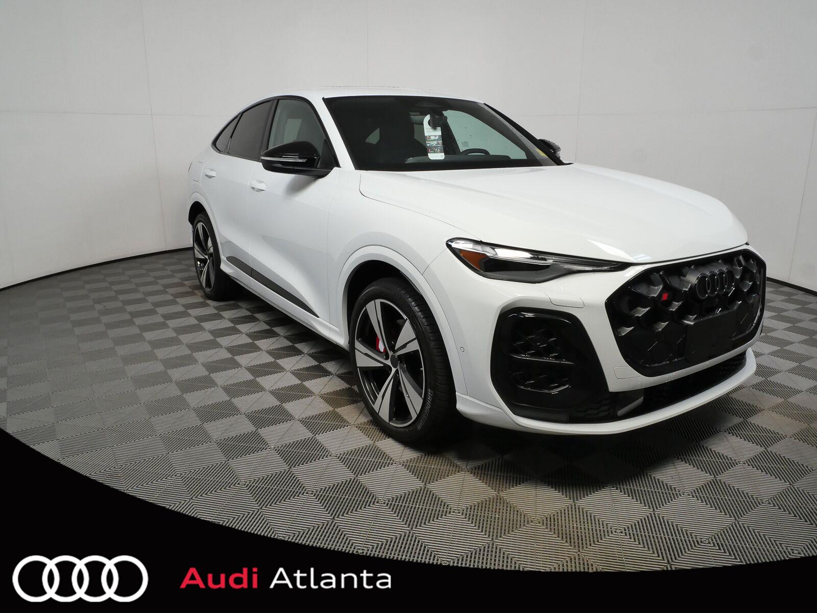 Glacier White Metallic 2026 Audi SQ5 Sportback Sedan All-Wheel Drive Automatic