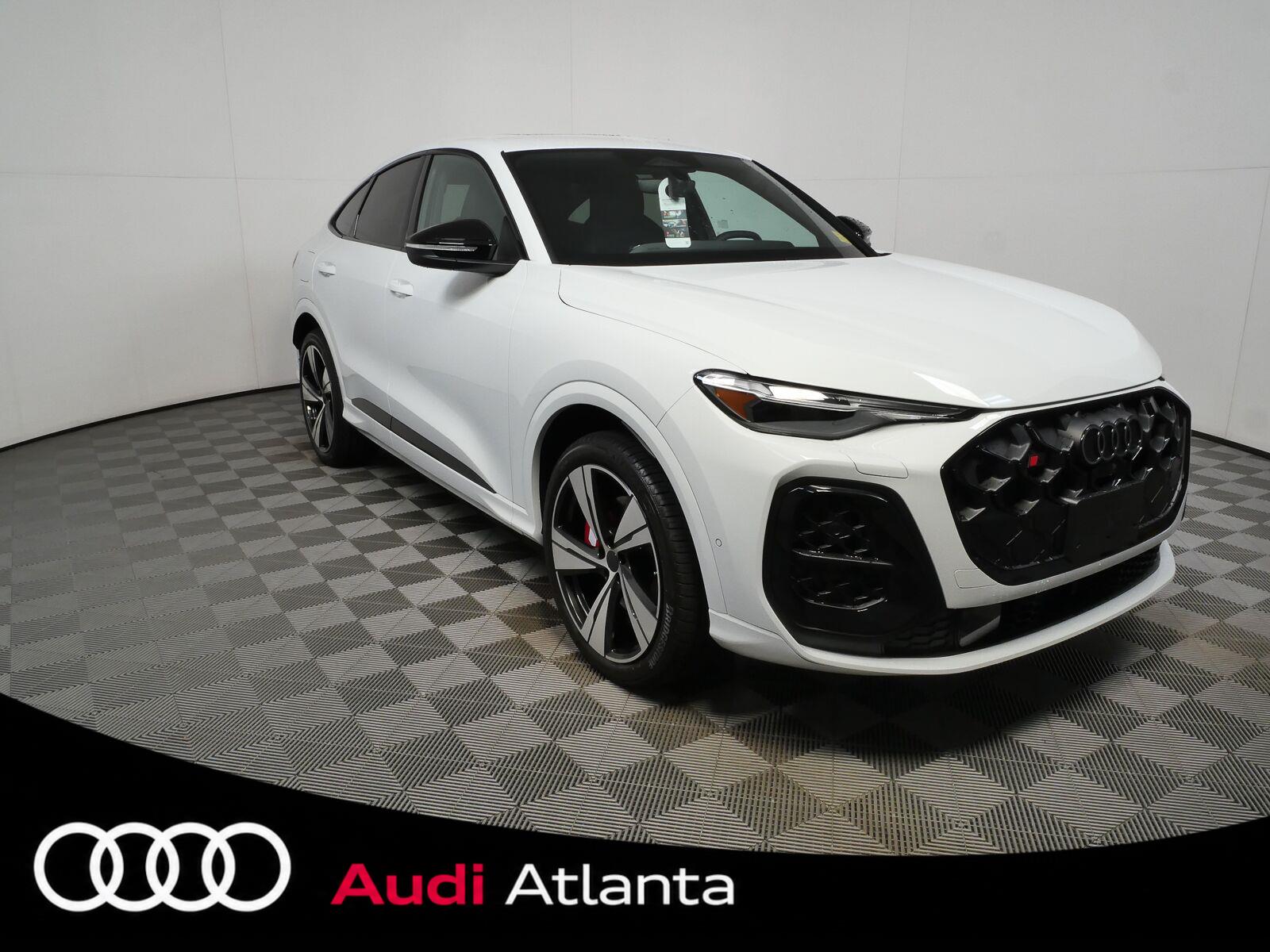 Glacier White Metallic 2026 Audi SQ5 Sportback Sedan All-Wheel Drive Automatic