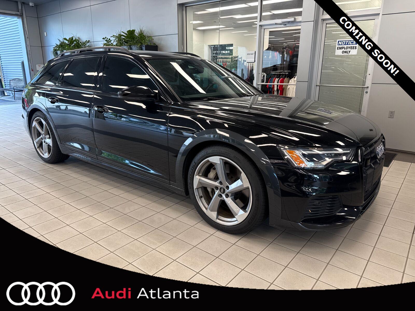 Mythos Black Metallic 2022 Audi A6 Allroad Wagon All-Wheel Drive Automatic