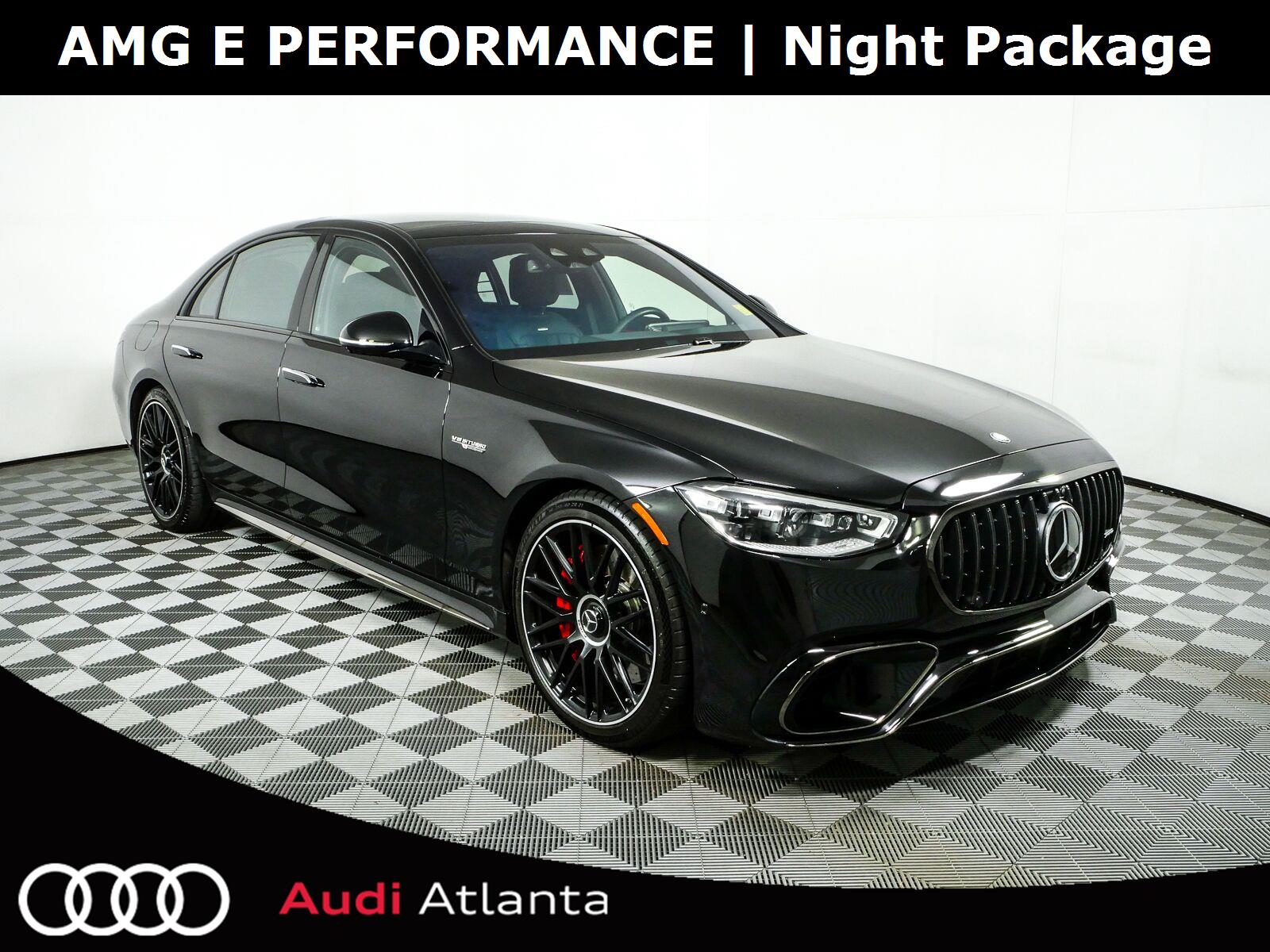 Obsidian Black Metallic 2025 Mercedes-Benz S-Class Sedan All-Wheel Drive Automatic