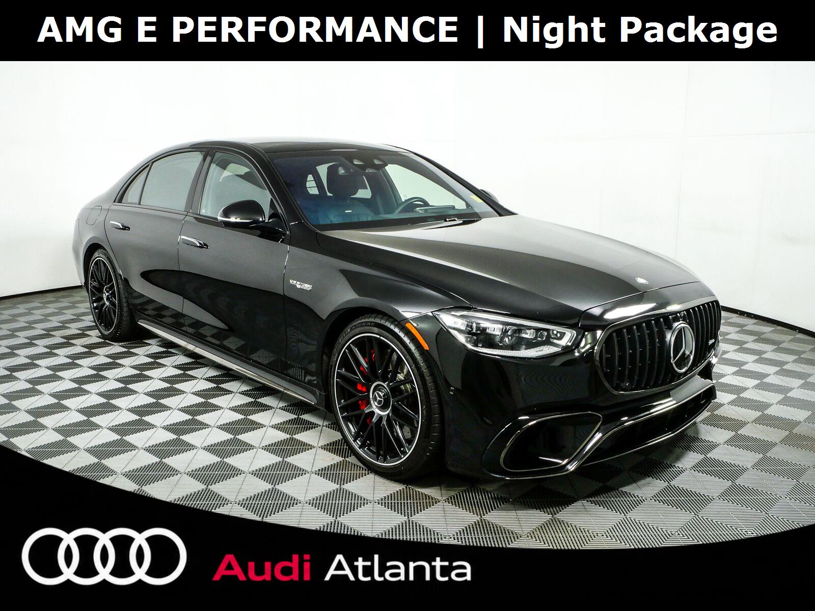 Obsidian Black Metallic 2025 Mercedes-Benz S-Class Sedan All-Wheel Drive Automatic