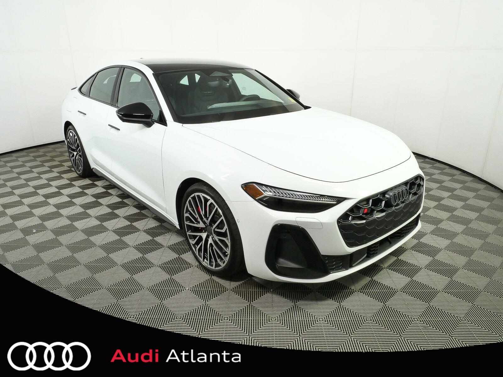 Glacier White Metallic 2026 Audi S5 Sedan All-Wheel Drive Automatic