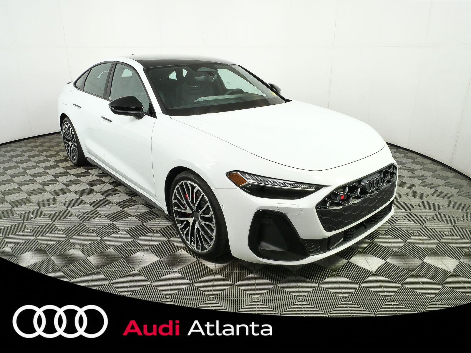 Glacier White Metallic 2026 Audi S5 Sedan All-Wheel Drive Automatic