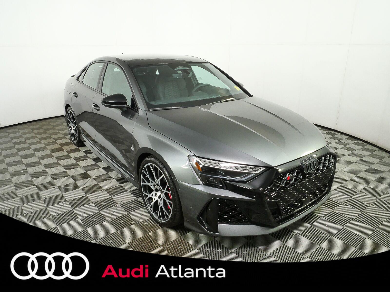 Daytona Gray Pearl Effect 2026 Audi RS 3 Sedan All-Wheel Drive Automatic