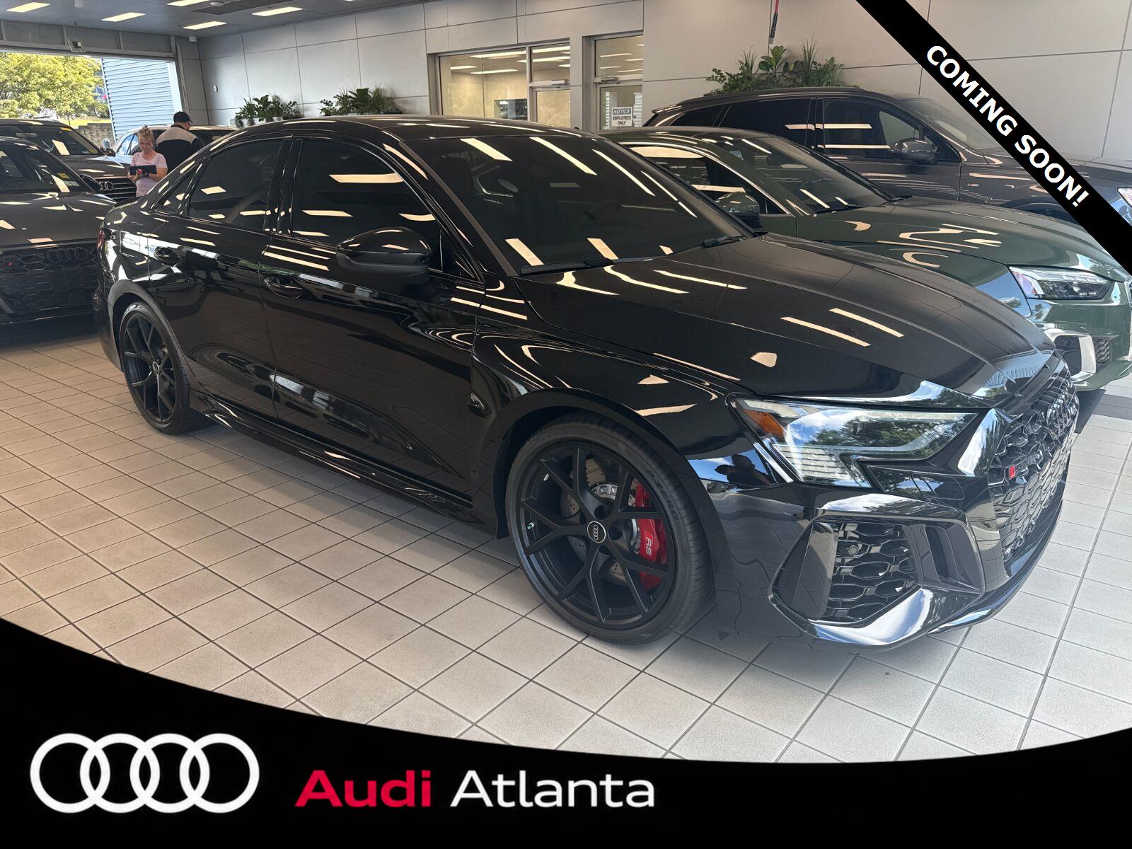 Mythos Black Metallic 2022 Audi RS 3 Sedan All-Wheel Drive Automatic