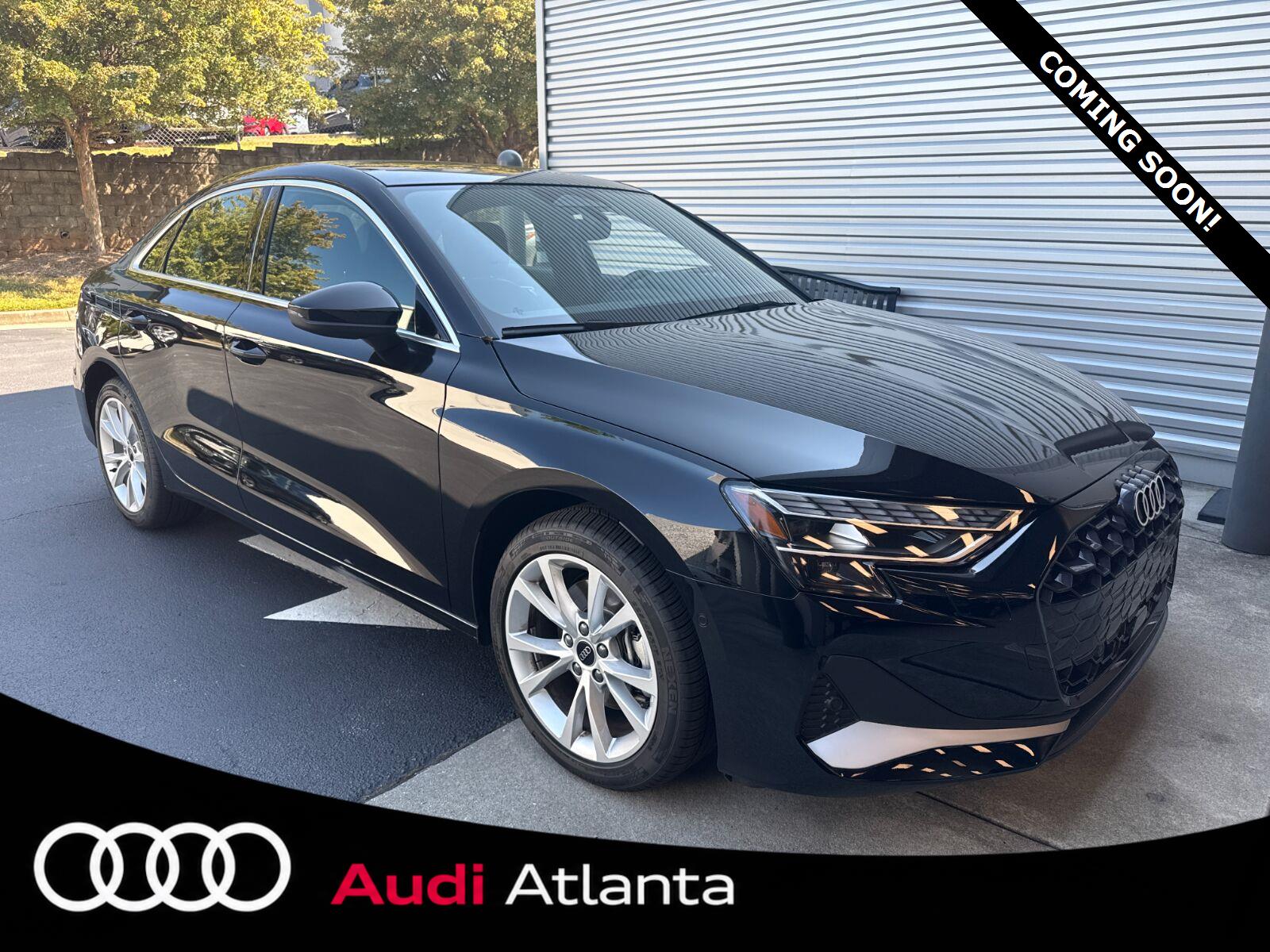 Brilliant Black 2026 Audi A3 Sedan All-Wheel Drive Automatic