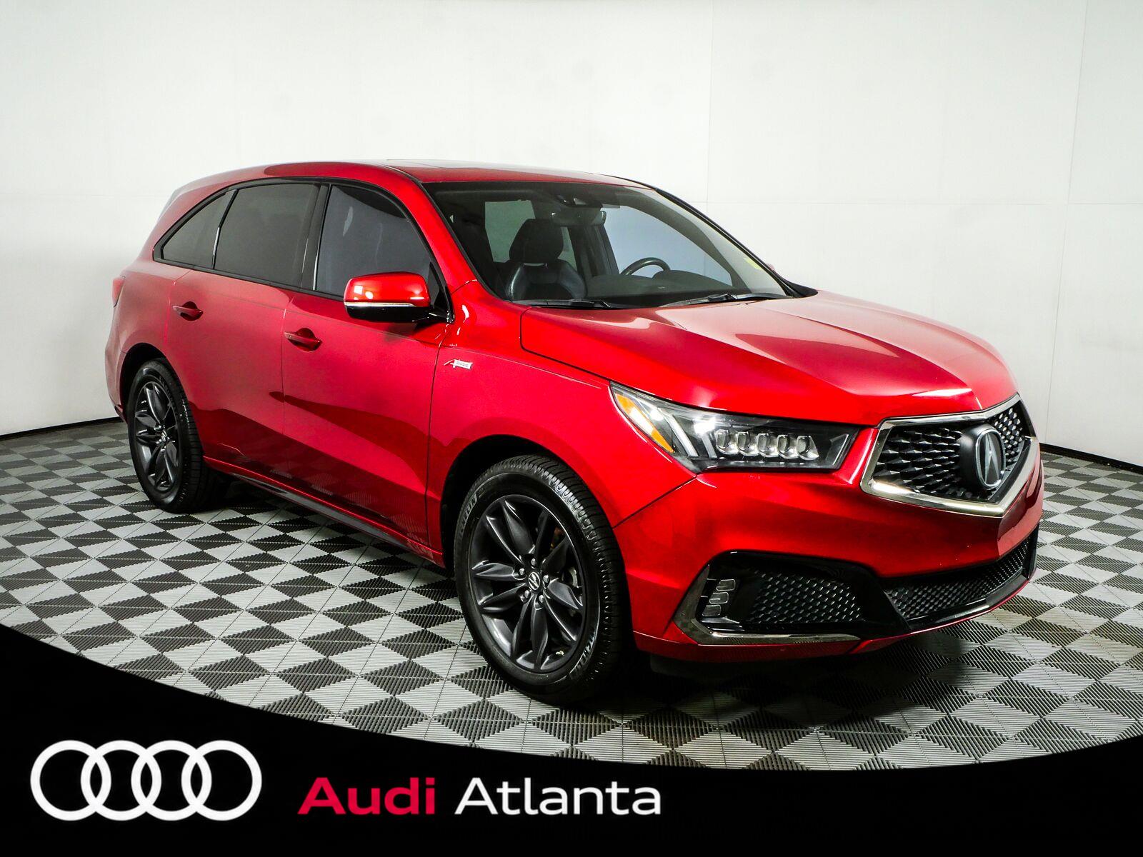 Performance Red Pearl 2020 Acura MDX SUV / Crossover All-Wheel Drive 9-Speed Automatic