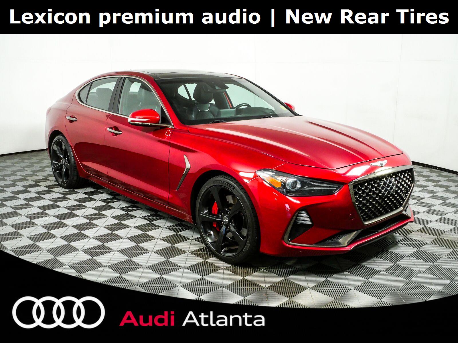 Havana Red 2019 Genesis G70 Sedan Rear-Wheel Drive Automatic