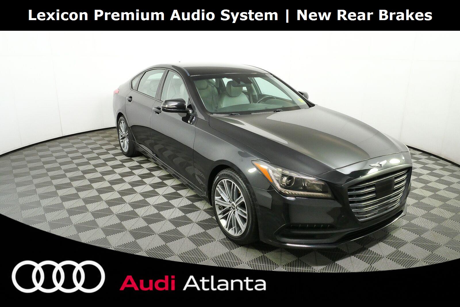 Victoria Black 2018 Genesis G80 Sedan Rear-Wheel Drive Automatic