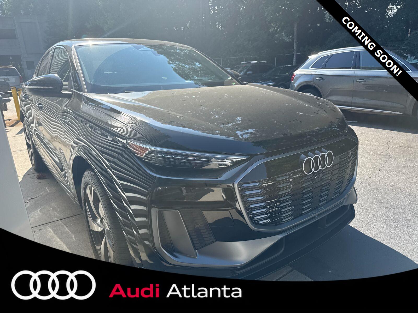 Mythos Black Metallic 2025 Audi Q6 e-tron Sportback SUV / Crossover All-Wheel Drive Automatic
